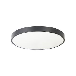 Plafonnier LED - Lampe De Salle De Bain Ronde Étanche Ip44, Diamètre 28 Cm, Moderne, 17 W, Blanc