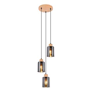 Suspension En Bois Pour Table à Manger  Lampe De Table à Manger Suspendue E27