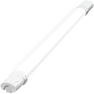 Plafonnier LED Anti-humidité Plafonnier Lampe D'atelier Tube LED Ip65 Étanche 5000k