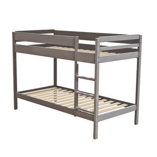 Lit Superposé 90x190 Brice Gris Incl. 2 Sommiers