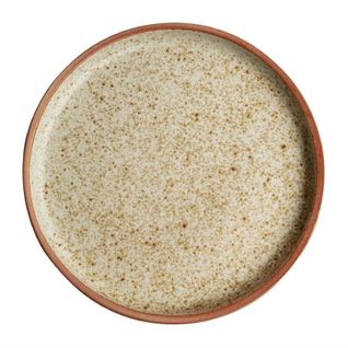 Assiette Plate Bord Droit 250 Mm - Lot De 6 -  Canvas