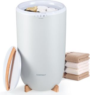 Chauffe-serviettes 20l Portable, Minuterie 15-60 Min, Arrêt Auto, Pour Salle De Bain