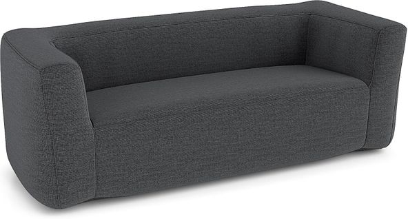 Canapé Gonflable 2-3 Places, Housse Détachable, Accoudoirs Larges ,184x79x67cm,gris