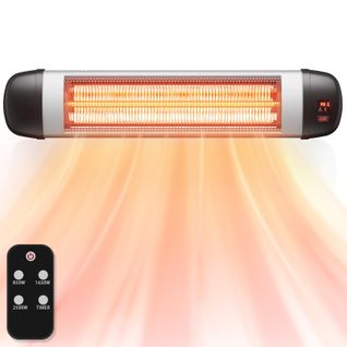 Radiateur Soufflant 850w-2500w Avec Télécommande Pour Jardin