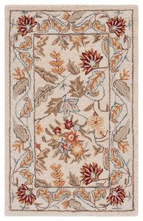 Tapis Chelsea 76 X 122 Cm Traditionnel Zelda Blanc