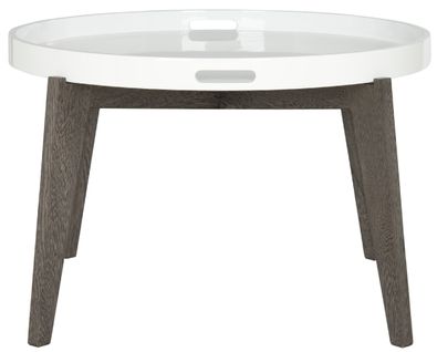 Tables D'appoint Leonor Neutre Bois Embouti 71 X 71 X 45 Cm