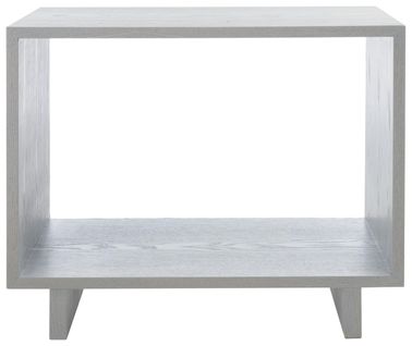 Table D'appoint Manuelita Gris Le Fer 60 X 40 X 48 Cm