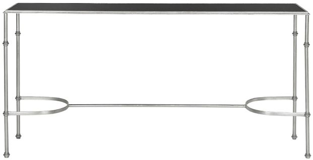 Consoles Maebelle Noir Fer/verre 160 X 40 X 81 Cm