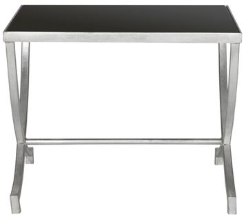 Table D'appoint Mattye Noir Le Fer 55 X 45 X 44 Cm