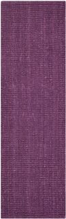 Tapis Fibre Naturelle 76 X 244 Cm Fibre Naturelle Sable Violet