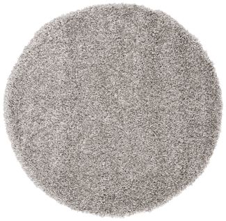 Tapis California Shag 122 X 122 Cm Shag Crosby Gris