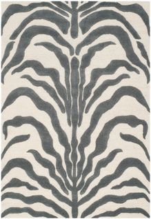 Tapis Cambridge 152 X 244 Cm Zèbre Nahla Gris