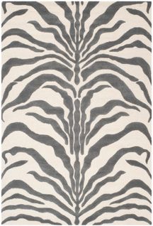 Tapis Cambridge 183 X 274 Cm Zèbre Nahla Gris