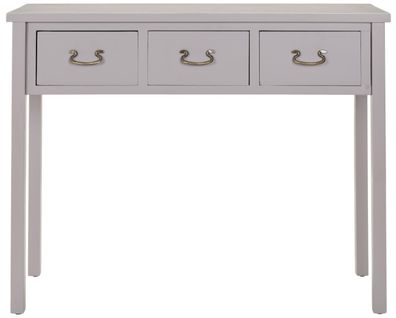 Consoles Ceil Gris Bois De Pin 100 X 36 X 81 Cm