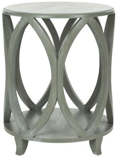 Table D'appoint Edra Gris Bois D'orme 50 X 50 X 62 Cm