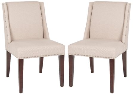 Chaises De Salle à Manger Alison Lot De 2 Neutre Bois De Bouleau