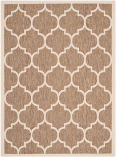 Tapis Cour 122 X 170 Cm Treillis Arista Marron