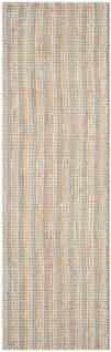 Tapis Fibre Naturelle 76 X 244 Cm Fibre Naturelle Sable Gris