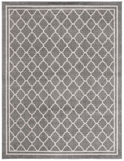 Tapis Amherst 236 X 305 Cm Treillis Marocain Aldona Gris