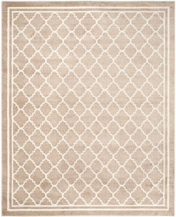 Tapis Amherst 236 X 305 Cm Treillis Marocain Aldona Beige