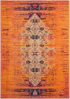 Tapis Monaco 155 X 231 Cm Bohème Chic Silvia Orange