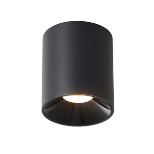 Spots De Plafond Plafonnier Spot En Saillie Noir Spot En Saillie LED 7w Rond Cuisine 3000k