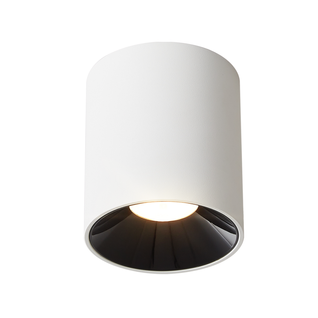 Spot 3000 K 7 W LED En Saillie, Blanc, Rond, Moderne, Blanc Chaud, Spot De Plafond Plat, Plafonnier