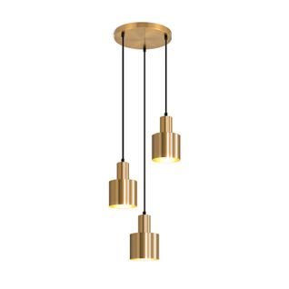 Suspension Table à Manger Lampe Suspendue Lampe Suspension Vintage 3 Flammes Ronde Design E27