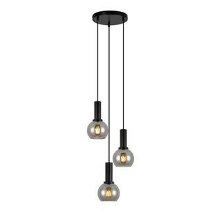 Lampe Suspendue  Pour Table à Manger, Suspension En Verre à 3 Flammes Vintage Suspendue E27