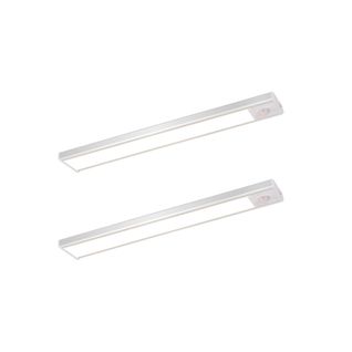 Lampe 2 X LED Sous Meuble  Avec Détecteur De Mouvement, Rechargeable Par USB, 1 500 Mah