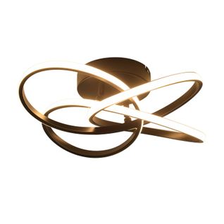 Plafonnier LED Pour Chambre à Coucher - 28 W, 3 000 K, Blanc Chaud, Lampe De Couloir