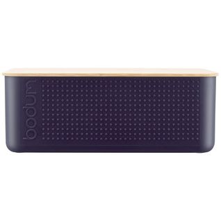 Boîte à Pain 37cm Bambou/plastique Minuit - 11555-540s