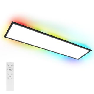 Panneau LED 100x25, Rétroéclairage Rgb Dimmable Avec Télécommande, 24w.