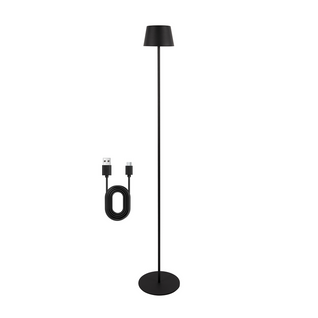 Lampadaire LED Solaire 120cm, Tactile Dimmable 3000k-6500k, Réglable.