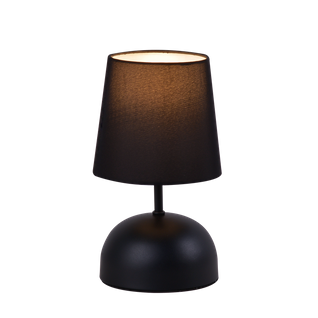 Nettlife Lampe De Chevet En Tissu Noir, Design Moderne Avec Câble (sans Ampoule).