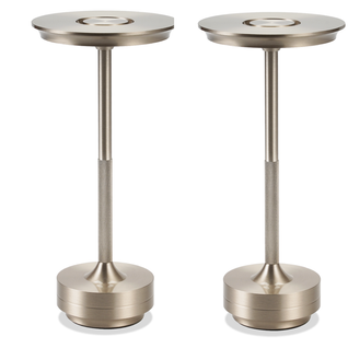 Lampe De Table LED Sans Fil, Tactile Dimmable, Batterie USB (lot De 2).