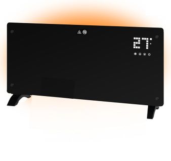 Radiateur Électrique 2000w, Silencieux Avec Télécommande Et Thermostat.