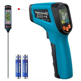 Thermomètre Infrarouge Tilswall W301, Avec Sonde, Sans Contact, -50~600°c (-58°f à 1112°f)