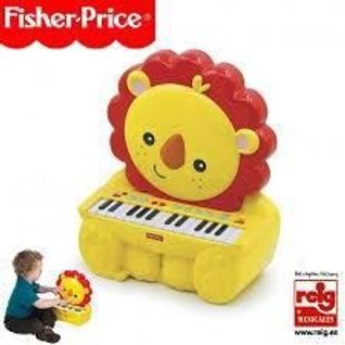 Piano Électronique Lion 25 Touches Jaune Et Rouge - Rei0731398925162