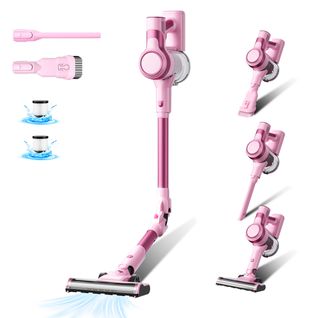 Aspirateur Balai Sans Fil, 33kpa, 320w, Rose