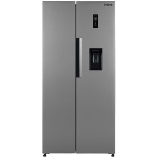 Réfrigérateur Américain Lssbs460ws 444 Litres Lechaud 2 Portes En Métal Silver