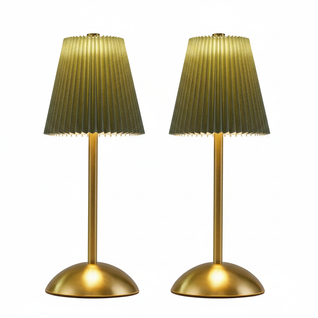 Lampe De Table LED Lot De 2 Sans Fil Avec Variateur Tactile Et 3 Températures De Couleur