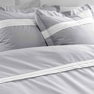 Housse De Couette Percale De Coton 78fils Promo Linge