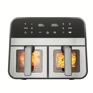 Friteuse Sans Huile, Écran Tactile, Alerte Aux Tremblements, Noir