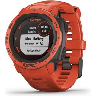 Montre De Sport Connectée Instinct Solar Flame Red