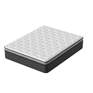 Matelas Ressorts 140x190 Cm, 30 Cm Épaisseur, Confort, 7 Zones Ergonomique