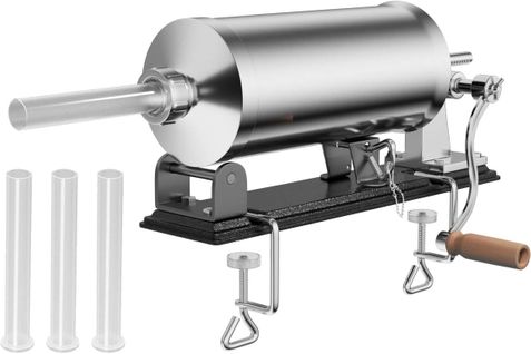 Poussoir à Saucisses Viande 4.8l Machine à Saucisse Remplissage De Saucisse En Acier Inoxydable