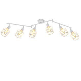 Spot De Plafond 6 Lumières E14 Spot Vintage Pour Couloir Chambre à Coucher