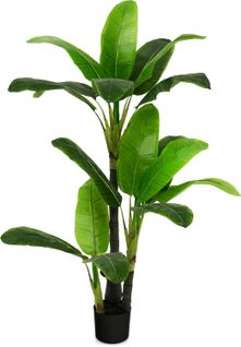 Plante Artificielle De 150cm En Plastique, Fausse Plante De Palmier Tropical