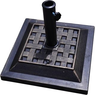 Base/pied De Parasol Ronde De Patio En Résine 45 Cm Résistant